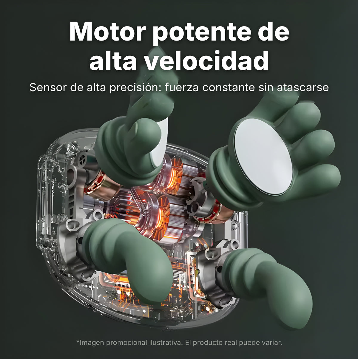 Motor potente de alta velocidad del masajeador de cuello NeckCalm